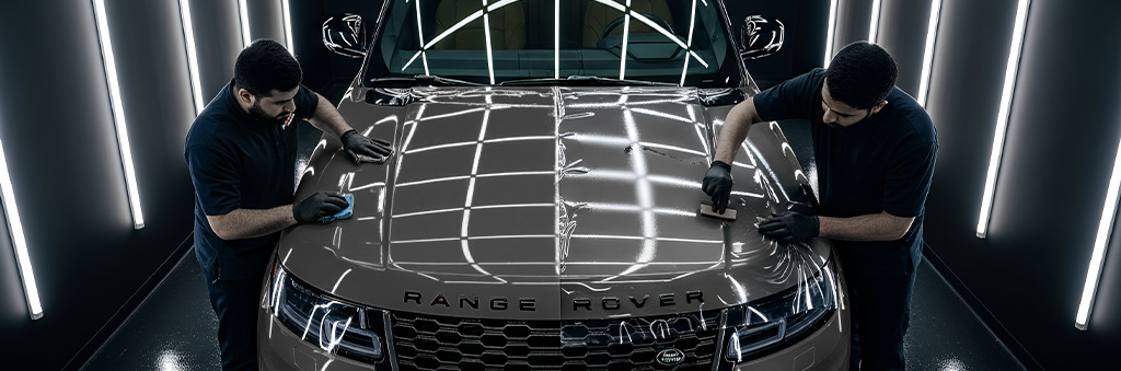Applying nano ceramic coating in Riyadh for long-lasting shine and protection